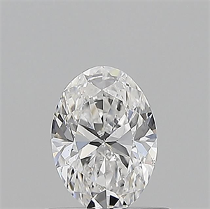Picture of Natural Diamond 0.60 Carats, Oval with  Cut, D Color, SI1 Clarity and Certified by GIA