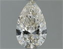 Natural Diamond 0.60 Carats, Pear with  Cut, I Color, VVS1 Clarity and Certified by IGI