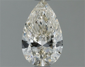 Picture of Natural Diamond 0.60 Carats, Pear with  Cut, I Color, VVS1 Clarity and Certified by IGI
