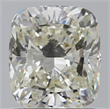 Diamante Natural 1.71 quilates, Del cojín , Color L, claridad VVS2 y certificado GIA