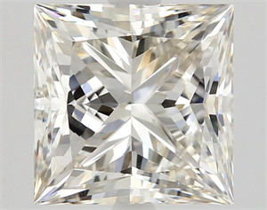 Foto Diamante Natural 1.70 quilates, Princesa , Color J, claridad VS1 y certificado GIA de