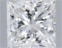Natural Diamond 1.91 Carats, Princess with  Cut, G Color, VVS1 Clarity and Certified by GIA