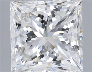 Picture of Natural Diamond 1.91 Carats, Princess with  Cut, G Color, VVS1 Clarity and Certified by GIA