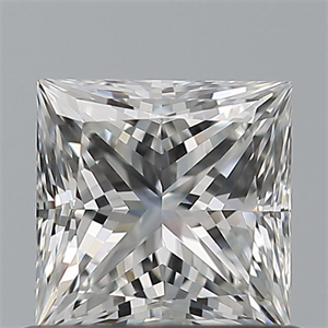 Foto Diamante Natural 0.70 quilates, Princesa , Color F, claridad VVS2 y certificado GIA de