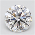 Lab Grown Diamond 4.73 Carats, Round with Ideal Cut, E Color, IF Clarity and Certified by IGI