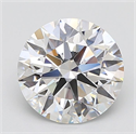 Lab Grown Diamond 4.73 Carats, Round with Ideal Cut, E Color, IF Clarity and Certified by IGI
