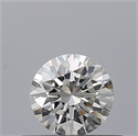 Diamante Natural 0.40 quilates, Redondo , Color G, claridad IF y certificado GIA