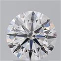 Natural Diamond 1.90 Carats, Round with Excellent Cut, E Color, VS2 Clarity and Certified by GIA