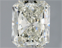 Natural Diamond 1.70 Carats, Radiant with  Cut, K Color, SI2 Clarity and Certified by GIA