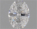 Diamante Natural 0.40 quilates, Ovalado , Color E, claridad VS2 y certificado GIA