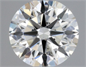 Diamante Natural 0.41 quilates, Redondo , Color H, claridad SI1 y certificado GIA