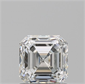 Natural Diamond 1.21 Carats, Asscher with  Cut, I Color, VS1 Clarity and Certified by GIA