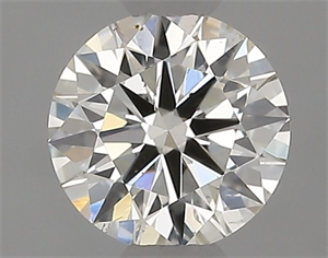 Foto Diamante Natural 0.40 quilates, Redondo , Color I, claridad SI1 y certificado IGI de