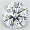 Lab Grown Diamond 3.18 Carats, Round with Excellent Cut, E Color, VVS1 Clarity and Certified by GIA