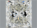 Natural Diamond 1.20 Carats, Princess with  Cut, J Color, VVS2 Clarity and Certified by GIA
