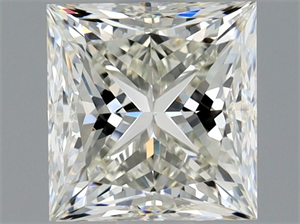 Picture of Natural Diamond 1.20 Carats, Princess with  Cut, J Color, VVS2 Clarity and Certified by GIA