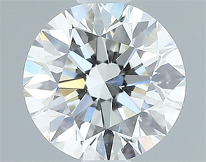 Foto Diamante Natural 0.50 quilates, Redondo , Color H, claridad VS1 y certificado IGI de