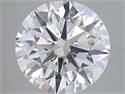 Del inventario de diamantes de laboratorio, 3.06 quilates, Redondo , Color D, claridad VVS1 y certificado IGI