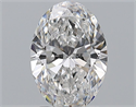Natural Diamond 2.01 Carats, Oval with  Cut, D Color, VS2 Clarity and Certified by GIA