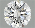 Del inventario de diamantes de laboratorio, 2.10 quilates, Redondo , Color F, claridad VVS2 y certificado IGI