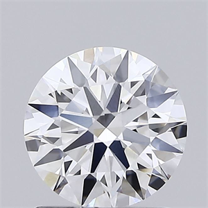Picture of Lab Grown Diamond 1.21 Carats, Round with Ideal Cut, D Color, VVS2 Clarity and Certified by IGI