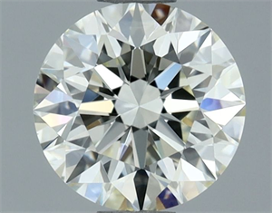 Picture of Natural Diamond 0.70 Carats, Round with Excellent Cut, J Color, VS1 Clarity and Certified by IGI