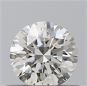 Natural Diamond 0.43 Carats, Round with Excellent Cut, H Color, VS1 Clarity and Certified by IGI