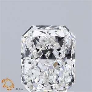 Foto Diamante Natural 1.03 quilates, Radiante , Color H, claridad VS1 y certificado GIA de