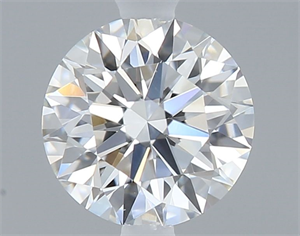 Picture of Natural Diamond 0.40 Carats, Round with Excellent Cut, F Color, VS1 Clarity and Certified by GIA