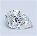 Diamante Natural 2.05 quilates, De pera , Color D, claridad VVS2 y certificado GIA