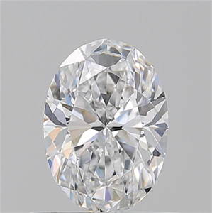 Foto Diamante Natural 0.71 quilates, Ovalado , Color D, claridad VVS1 y certificado GIA de
