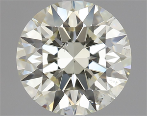 Picture of Natural Diamond 1.51 Carats, Round with Excellent Cut, N Color, SI1 Clarity and Certified by GIA
