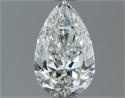 Natural Diamond 1.01 Carats, Pear with  Cut, H Color, VVS1 Clarity and Certified by IGI