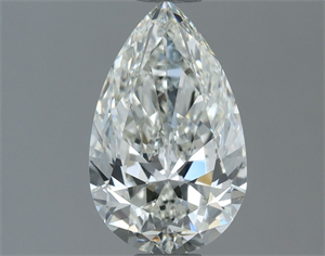 Picture of Natural Diamond 1.01 Carats, Pear with  Cut, H Color, VVS1 Clarity and Certified by IGI