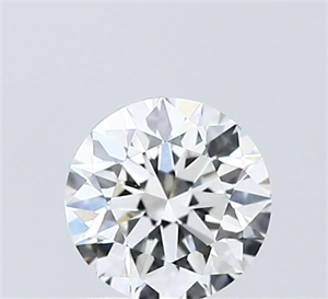 Picture of Lab Grown Diamond 1.00 Carats, Round with Excellent Cut, F Color, VVS2 Clarity and Certified by IGI