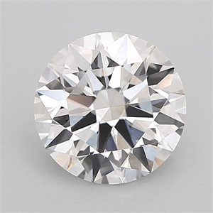 Picture of Lab Grown Diamond 3.07 Carats, Round with Ideal Cut, E Color, VVS2 Clarity and Certified by IGI