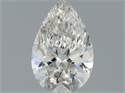 Natural Diamond 0.51 Carats, Pear with  Cut, G Color, VVS1 Clarity and Certified by GIA