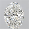Diamante Natural 2.51 quilates, Ovalado , Color G, claridad SI1 y certificado GIA