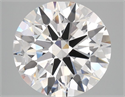 Lab Grown Diamond 2.83 Carats, Round with Ideal Cut, E Color, VS1 Clarity and Certified by IGI