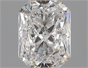 Natural Diamond 1.51 Carats, Radiant with  Cut, D Color, SI2 Clarity and Certified by GIA