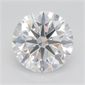 Lab Grown Diamond 4.64 Carats, Round with Ideal Cut, F Color, VVS1 Clarity and Certified by IGI