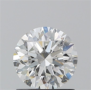 Picture of Natural Diamond 1.01 Carats, Round with Excellent Cut, G Color, SI1 Clarity and Certified by GIA