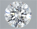 Natural Diamond 2.75 Carats, Round with Excellent Cut, D Color, FL Clarity and Certified by GIA