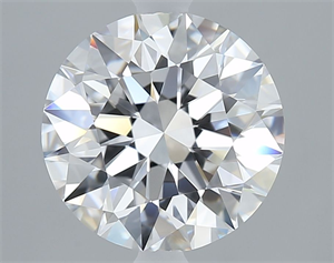 Picture of Natural Diamond 2.75 Carats, Round with Excellent Cut, D Color, FL Clarity and Certified by GIA