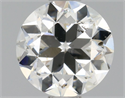 Diamante Natural 0.63 quilates, Redondo , Color H, claridad SI2 y certificado GIA