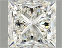 Natural Diamond 1.50 Carats, Princess with  Cut, J Color, VS1 Clarity and Certified by GIA