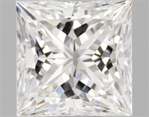 Foto Diamante Natural 0.51 quilates, Princesa , Color G, claridad VVS1 y certificado GIA de