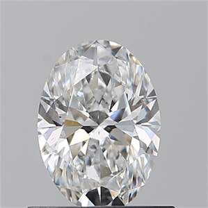 Picture of Natural Diamond 0.71 Carats, Oval with  Cut, E Color, VS2 Clarity and Certified by GIA