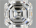 Natural Diamond 1.50 Carats, Asscher with  Cut, G Color, VVS1 Clarity and Certified by GIA