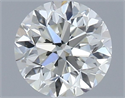 Diamante Natural 0.46 quilates, Redondo , Color H, claridad VVS1 y certificado IGI